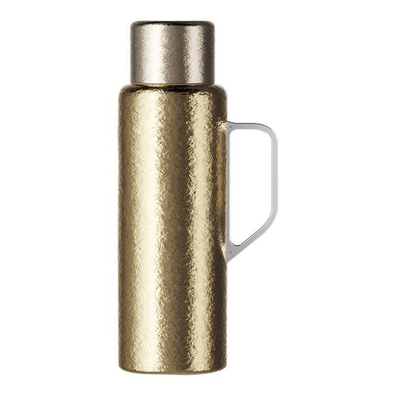 格丽思GREENIS纯钛保温壶家用泡焖茶壶传世壶水壶机械测温750ml