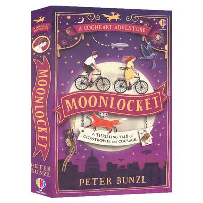 Usborne A Cogheart Adventures Moonlocket Shadowsea 尤斯伯恩 齿轮之心冒险 月锁 暗海 奇幻魔法冒险故事 章节小说 英文原版
