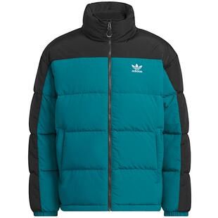 【自营】adidas阿迪达斯男三叶草鸭绒拼色羽绒服排骨面包服KS6082