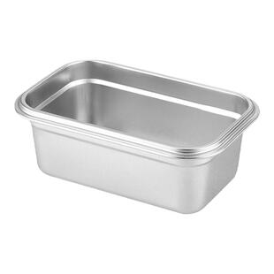 316不锈钢方形食品级特大野餐方盆带盖商用加深方盘加厚密封饭盒