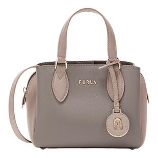 【春节好礼】FURLA芙拉MINERVA牛皮迷你女士托特包手提斜挎包