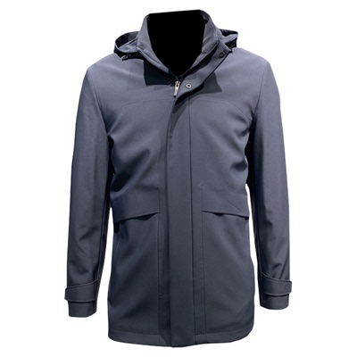 男士帽子可拆卸风衣商务休闲