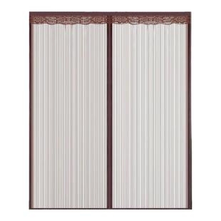 电梯防蚊门帘魔术贴磁吸沙窗纱网家用正对入户门电梯口纱门帘子