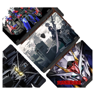 msi微星武士66/76电脑贴纸强袭GE76冲锋坦克GP76/66贴膜GL65绝影GS66侠客GF75机身炫彩图案定制全套外壳贴膜