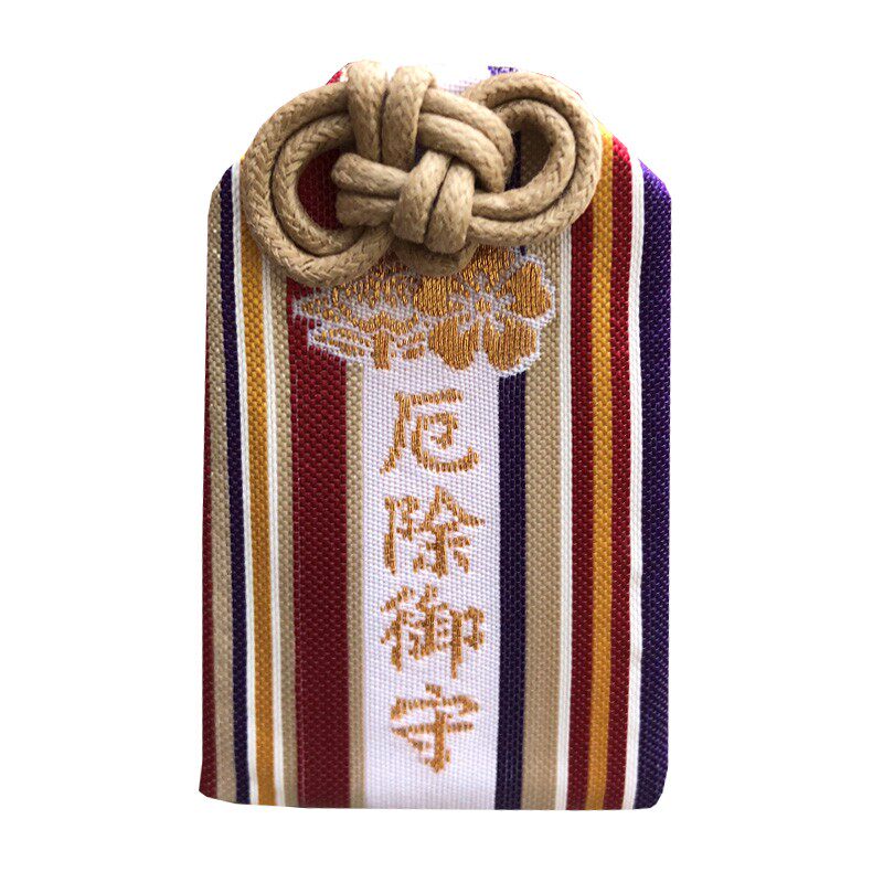 日本京都平安神宫铃铛御守锦囊
