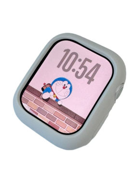 适用applewatch11保护壳硅胶底壳