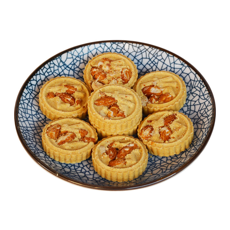 原粒杏仁饼广东手信产巴旦木饼干