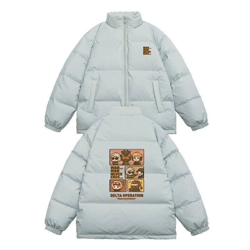 休闲立领冬季三防羽绒服