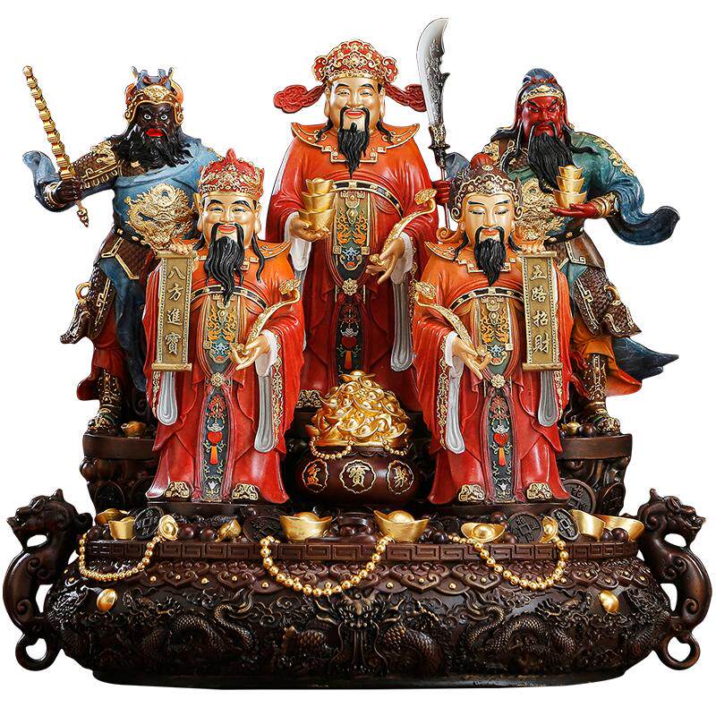 赵公明关公王亥柴荣比干财神爷