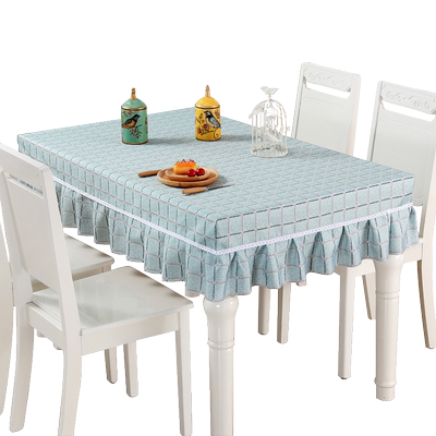 椅套长方形防滑简约现代风餐桌布