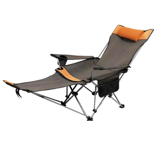 户外折叠躺椅可调节折叠椅钓椅露营椅休闲海狗椅办公室午睡沙滩椅