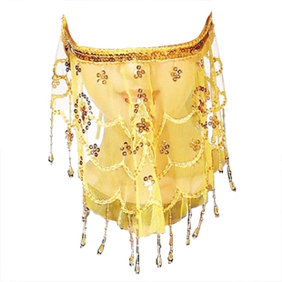 肚皮舞服装印度表演出服面纱舞蹈演出配饰品项链上衣手链头饰纱巾