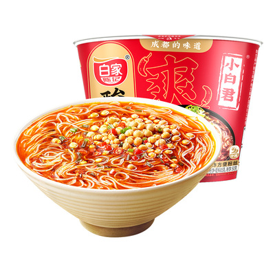 白家陈记小白君酸辣粉桶装