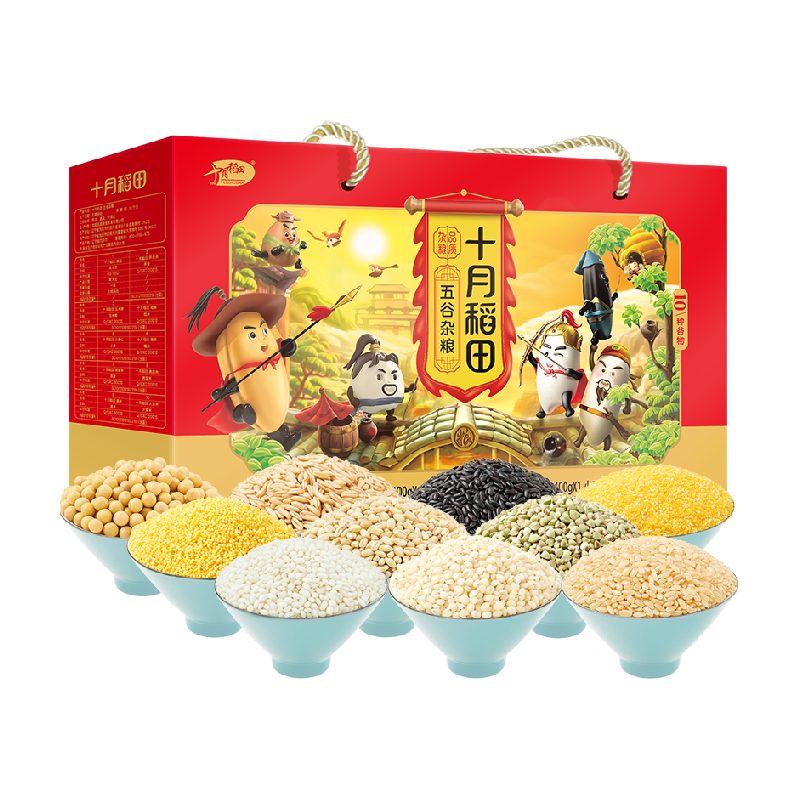 十月稻田小米燕麦杂粮礼盒