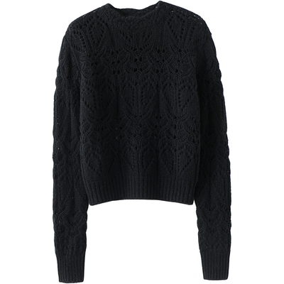 启超高端100%纯山羊绒衫