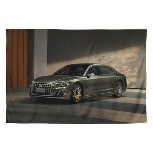 奥迪A8L霍希Horch豪华汽车老爷车周边背景墙布装饰画海报挂毯挂布