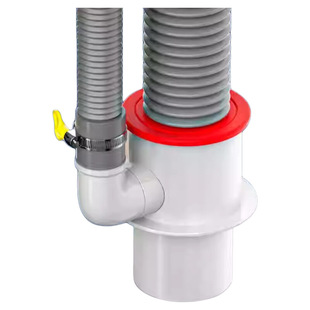 洗衣机下水管三头通密封塞排水管道防返臭接头墙排密封圈扫地机