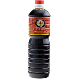 利民光荣酱油 黄豆酱油酿造酱油 红烧肉酱油 1L酱油瓶 酱油调味品