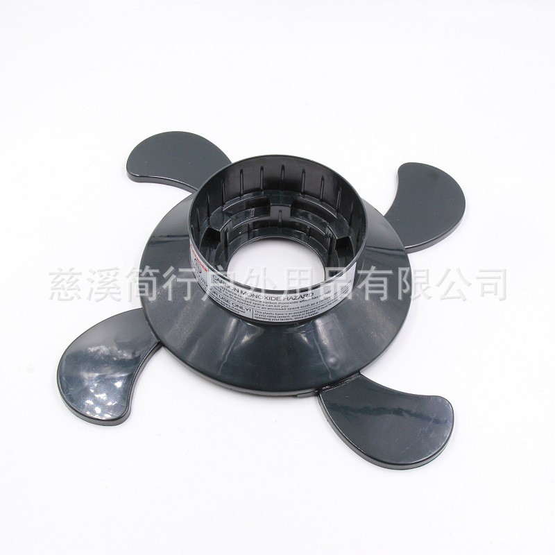 北美1磅气瓶底座户外支架气瓶稳定底座底座炉头绿气瓶气罐塑料