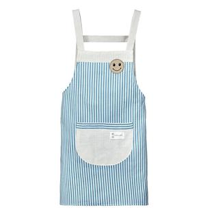 2025新款围裙女家用厨房防水防油工作服餐饮专用网红做饭围腰年轻