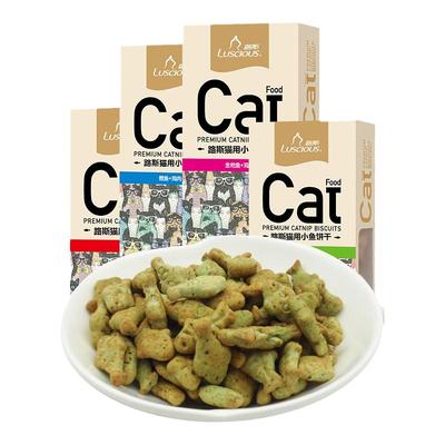 路斯猫饼干80g*4磨牙洁齿猫零食