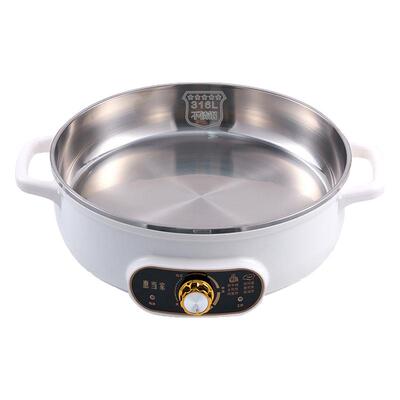 惠当家电饼铛316L不锈钢无涂层