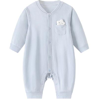 babylove婴儿连体衣纯棉春秋爬服
