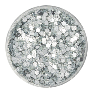 背胶亮片闪粉烫印专用布料撒粉辅料五角星爱心带胶金葱粉工厂自销