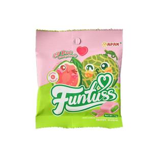 【官方旗舰正品】原装进口欢特思番石榴密瓜夹心水果酸甜清软糖