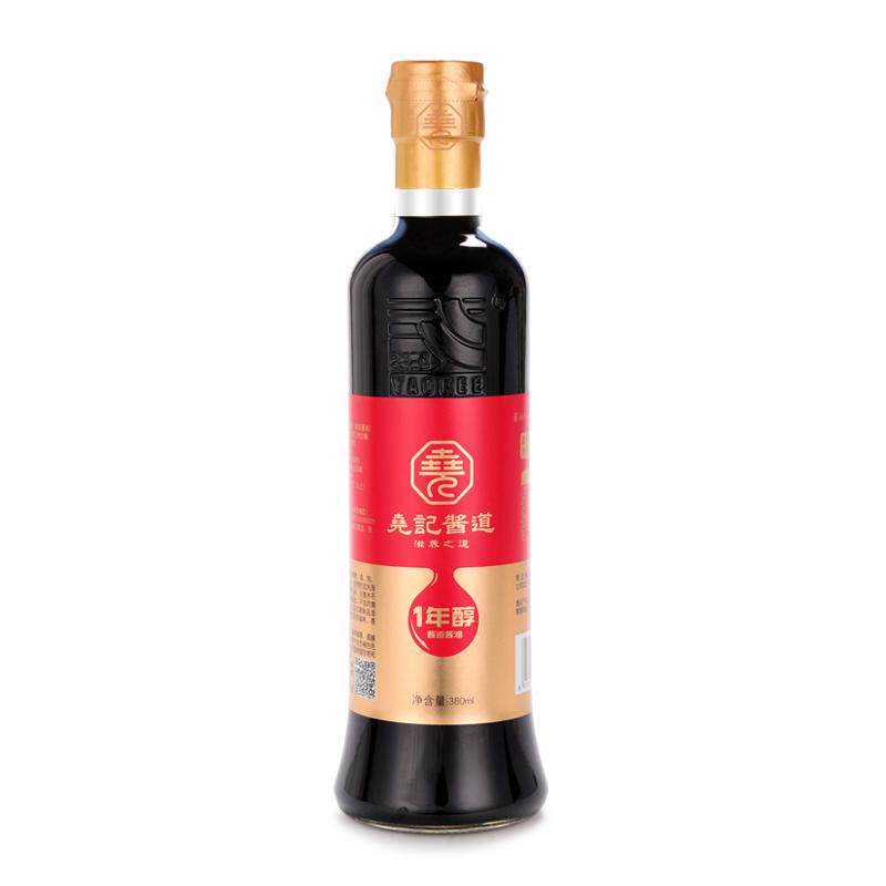 尧记非遗古法一年纯酿零添加酱油无麸质未加碘炒菜蒸煮酱油
