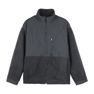 【福利】冬季宽松羊羔绒夹克棉衣加厚潮流外套羊羔毛棉服男