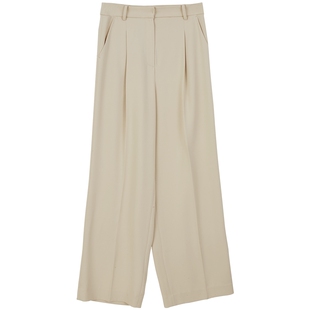 Lavinia阔腿裤女春秋新款显瘦垂感直筒裤职场通勤西装裤R31K105