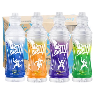 农夫山泉尖叫饮料550ml*15瓶整箱装黄金桃味运动健身补水功能饮料