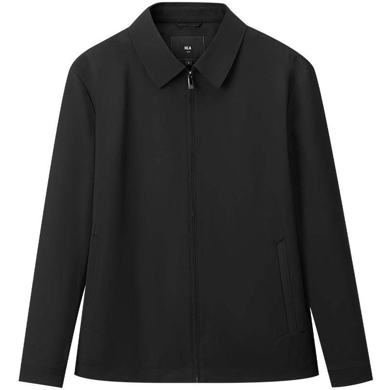 海澜之家领昂行政夹克2026新款春季翻领挺括保暖轻商务气质外套男