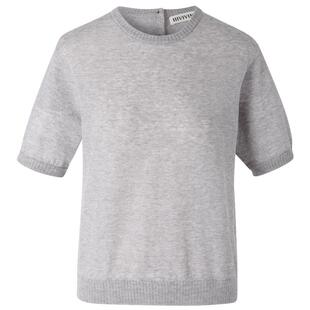 【进口苎麻面料】IIIVIVINIKO夏季新款极简时髦短袖针织衫女