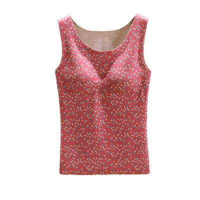 100%纯棉老年人红色秋衣秋裤套装