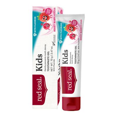 redseal红印儿童牙膏无氟乳牙期