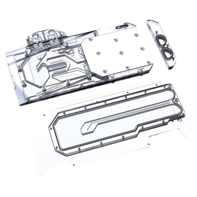 bykski正面背板显卡分体水冷