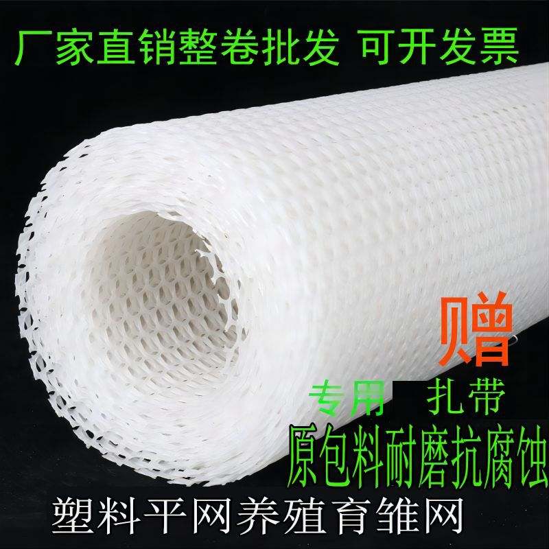 塑料养殖网鸡鸭鹅漏粪网育雏垫脚网养蚕养蜂网格网养殖专用围栏