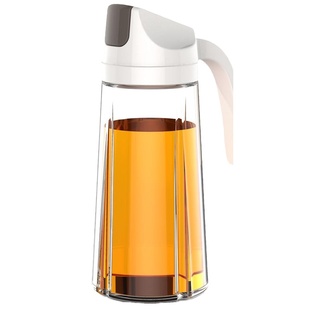 油壶家用防漏小油瓶调料瓶酱油醋瓶子大容量油罐厨房用品玻璃油瓶