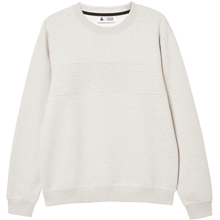 【商场爆款】杰克琼斯男装美式立体绣卫衣圆领长袖上衣225333028