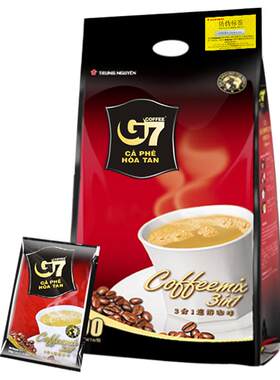 g7越南三合一进口正品速溶咖啡粉