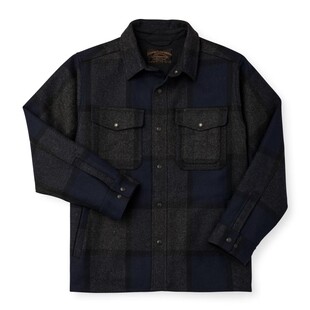 filson美式复古重磅羊毛呢格子宽松休闲翻领夹克衫外套国内现货