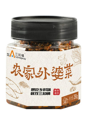 三知情外婆菜瓶装即食