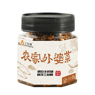 三知情农家外婆菜开味下饭菜湖南特产梅干菜咸菜小萝卜酱菜即食