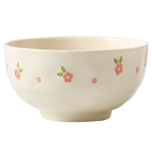 米饭碗家用奶油风2026新款陶瓷吃饭碗乔迁餐具特别好看的小碗面碗