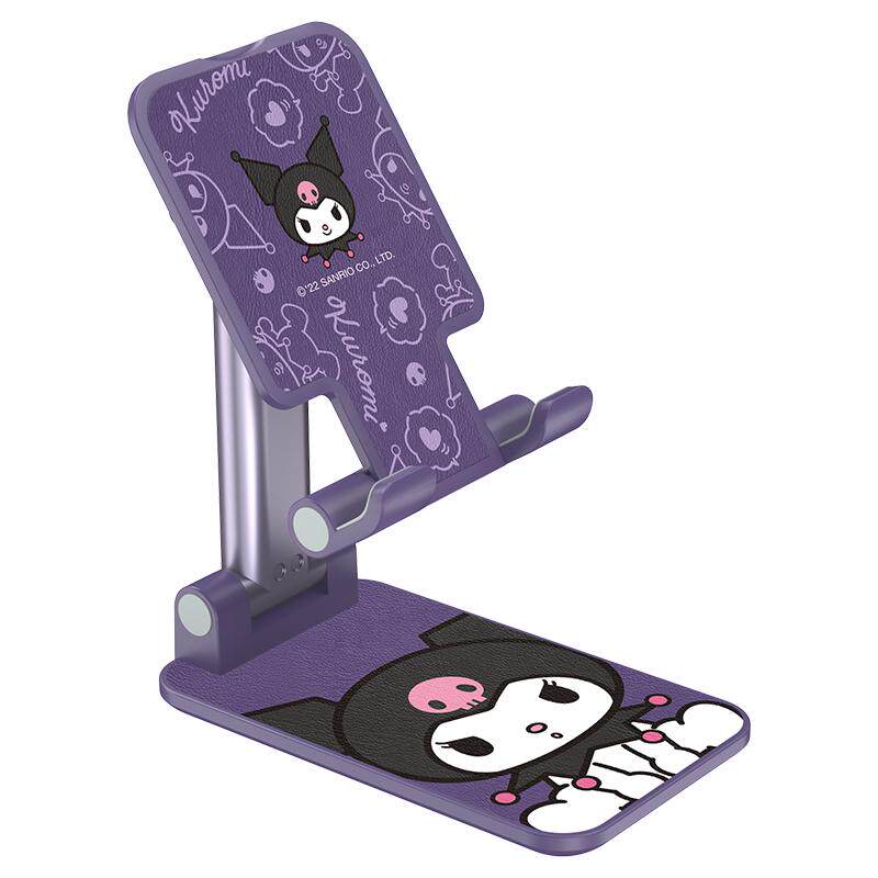 库洛米正版手机桌面支架ipad平板紫色HelloKitty凯蒂猫安卓多功能通用伸缩可调节升降直播网课懒人通用学习潮