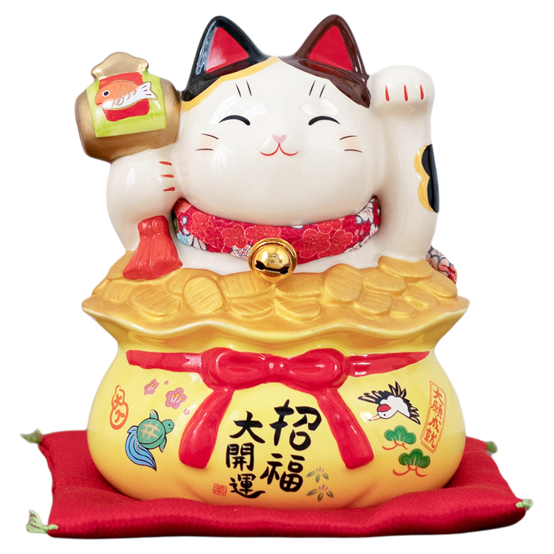 开业日本招财猫陶瓷大号乔迁礼物