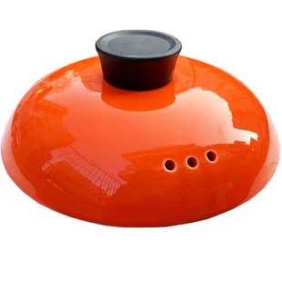 康舒陶瓷砂锅盖子单盖白色电炖锅药壶配件紫炖锅汤煲彩盖通用原装