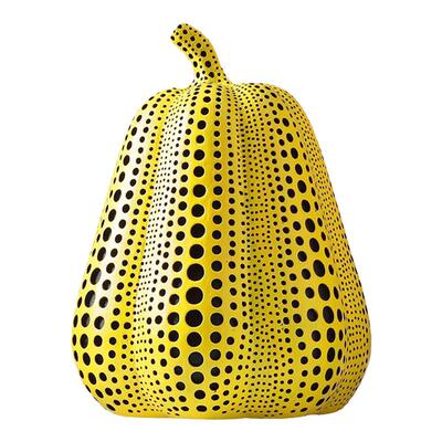 抽象艺术万圣节波点南瓜摆件